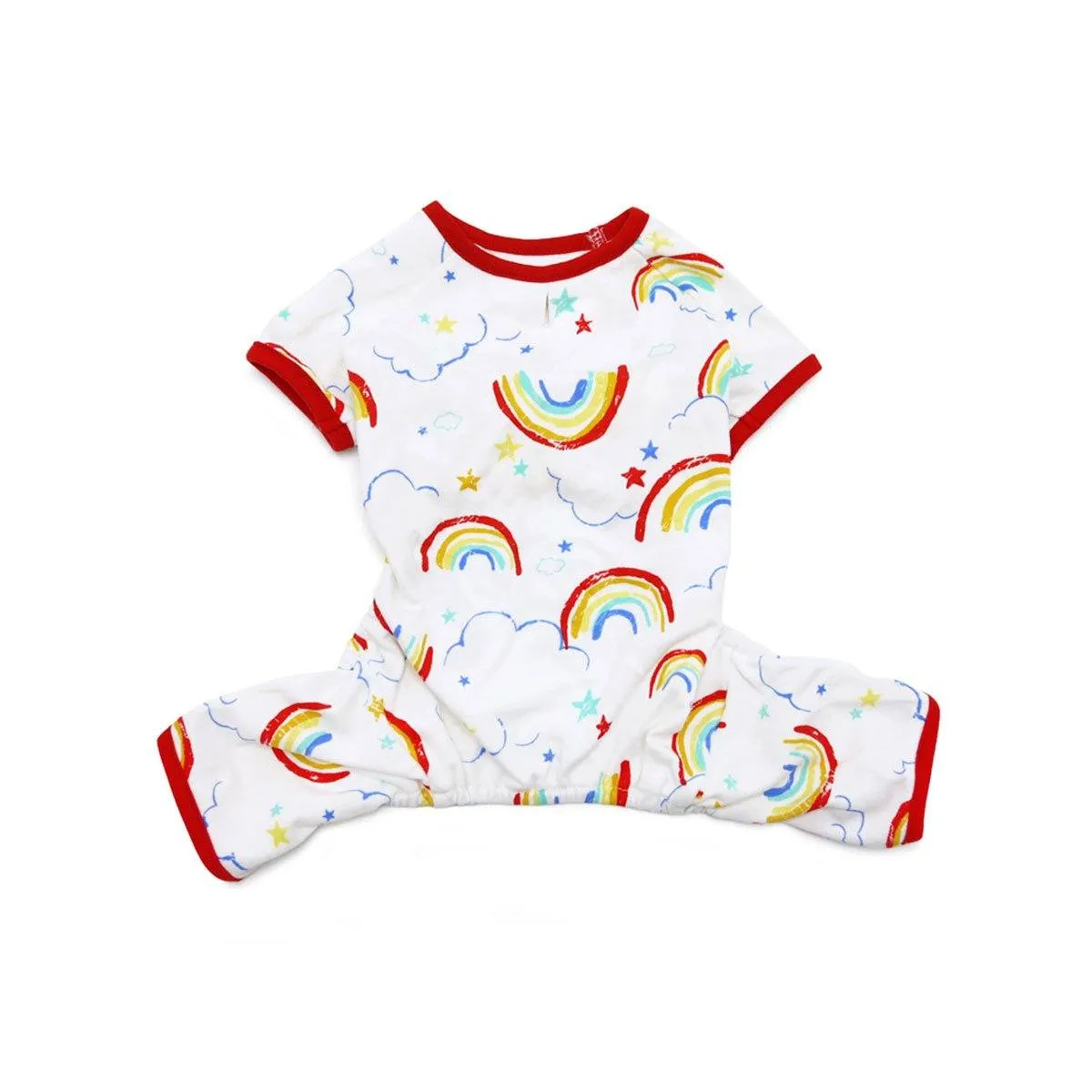 Rainbow Star Dog Pajamas
