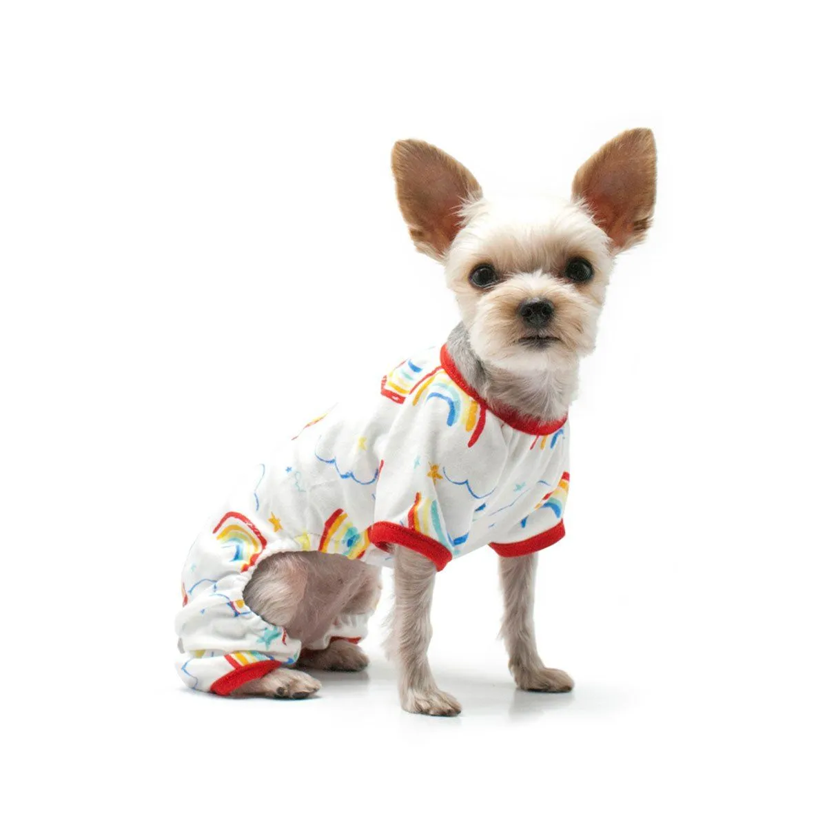 Rainbow Star Dog Pajamas
