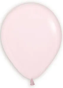 Sempertex 5" Pastel Matte Pink 100/pk