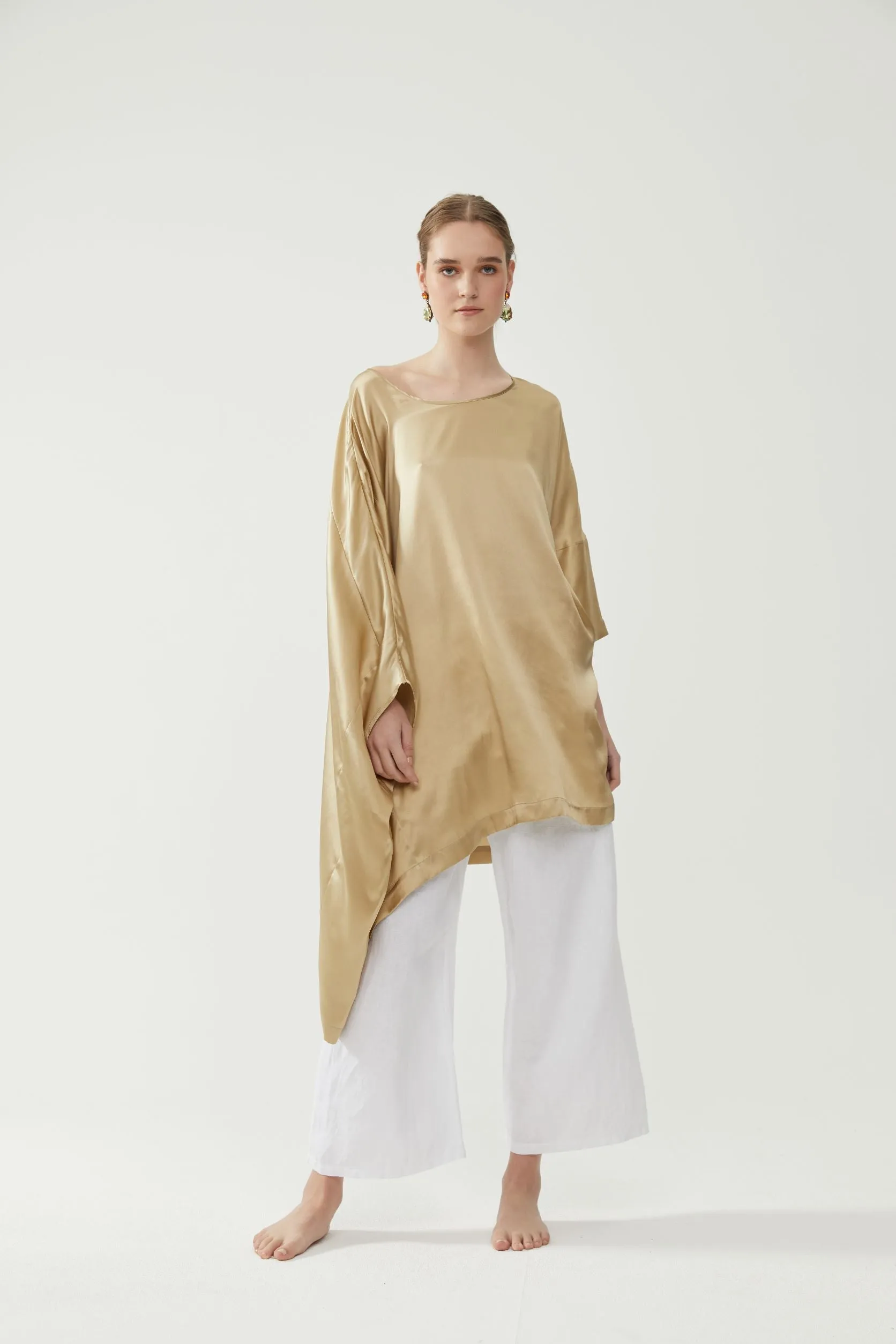 Silk Kaftan - Pistachio