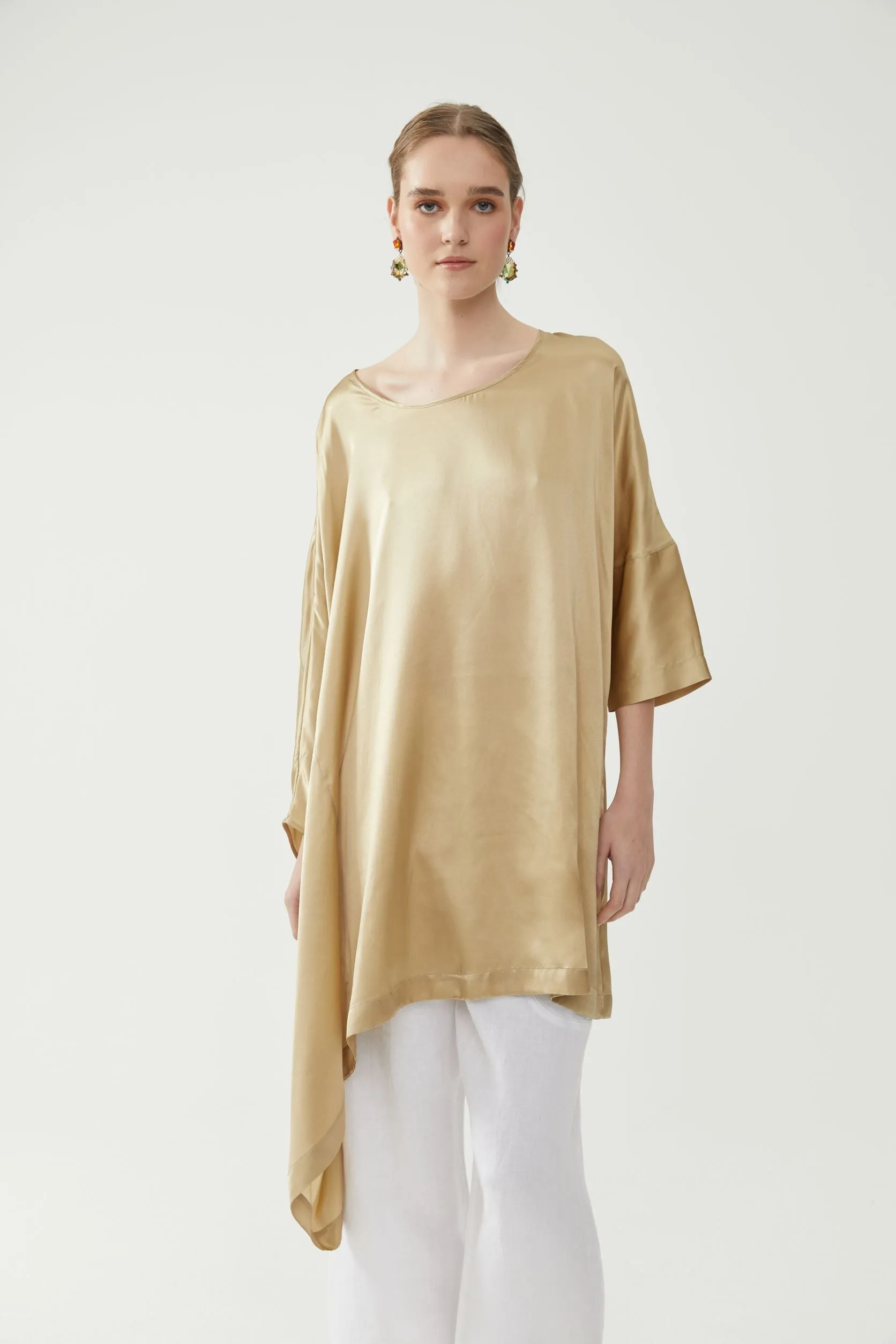 Silk Kaftan - Pistachio