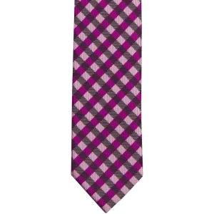 ST22 - Magenta/Black Checker - Skinny Width