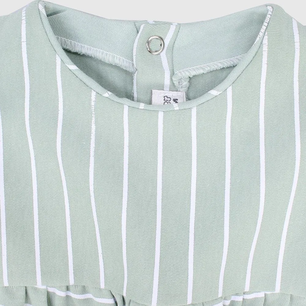 Striped Sleeveless Romper