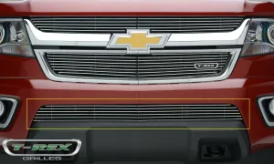 T-REX Billet Series, 1 Piece Overlay Bumper Grille - 2015-2018 Colorado