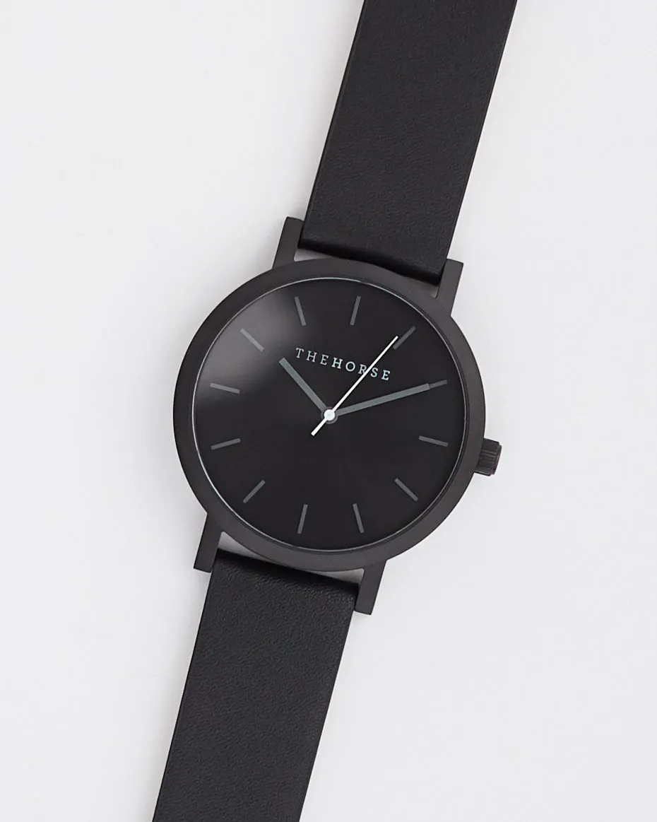 The Original: Matte Black / Black Sunray / Black Leather