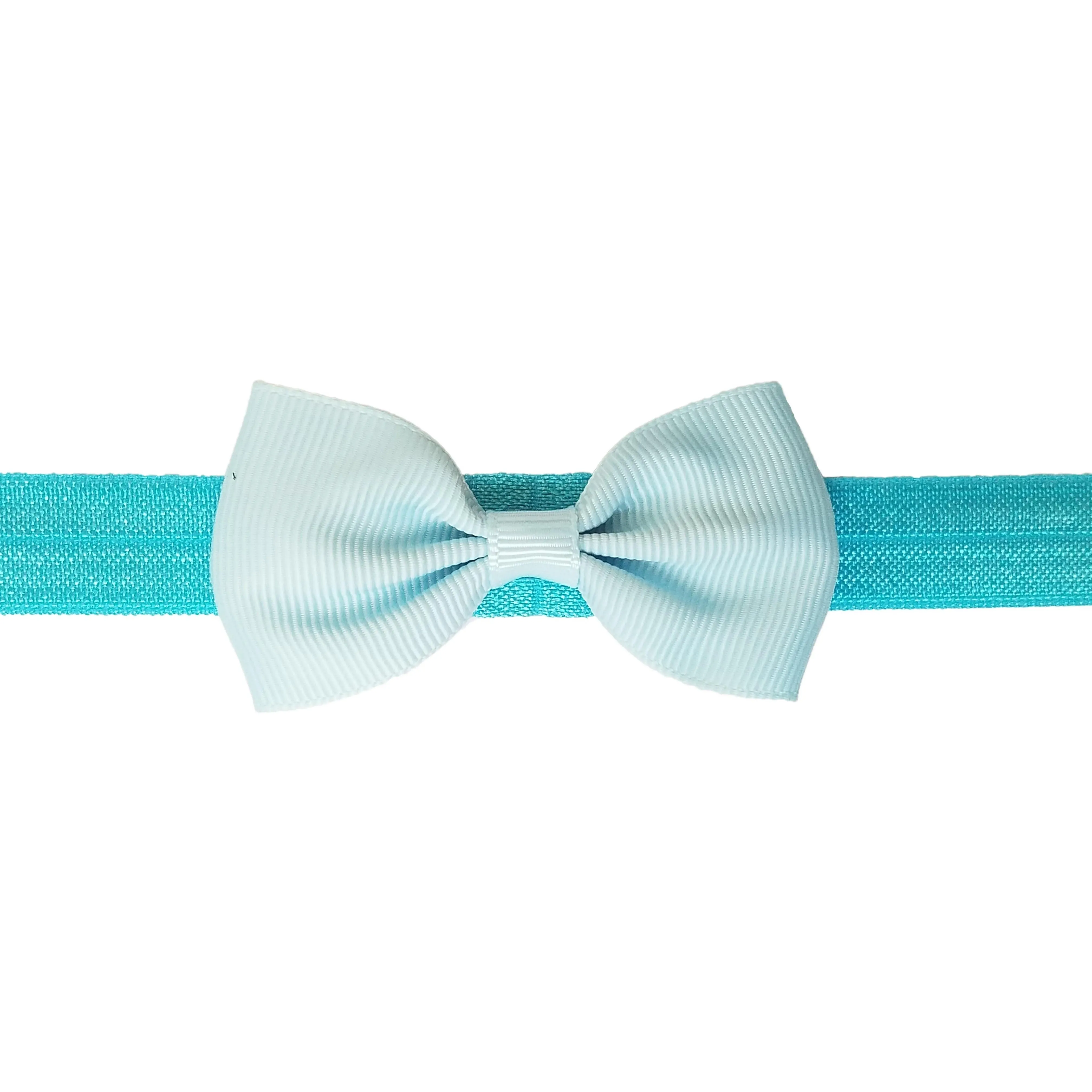 Tiffany Blue 2.5" Grosgrain Hair bow Headband
