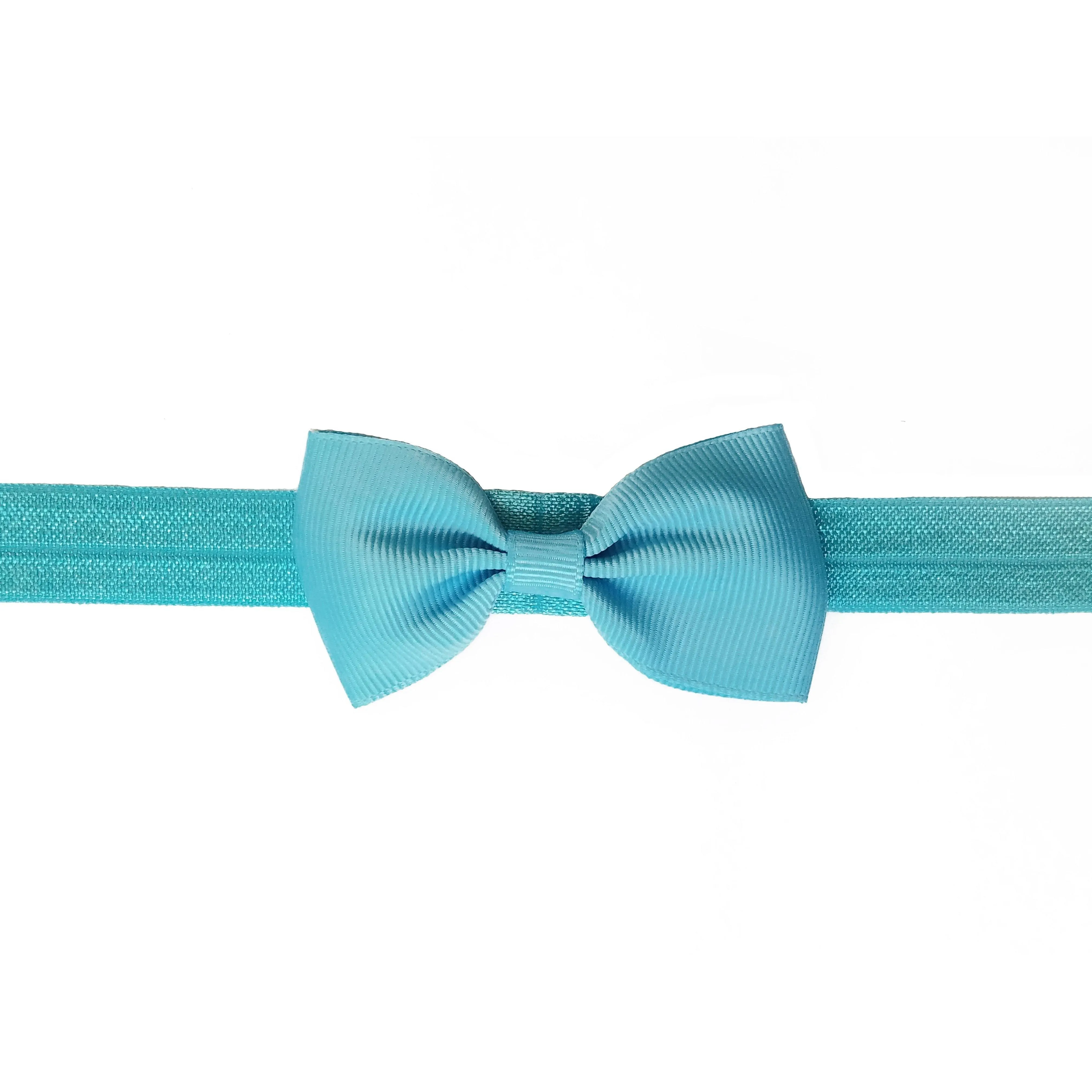 Tiffany Blue 2.5" Grosgrain Hair bow Headband