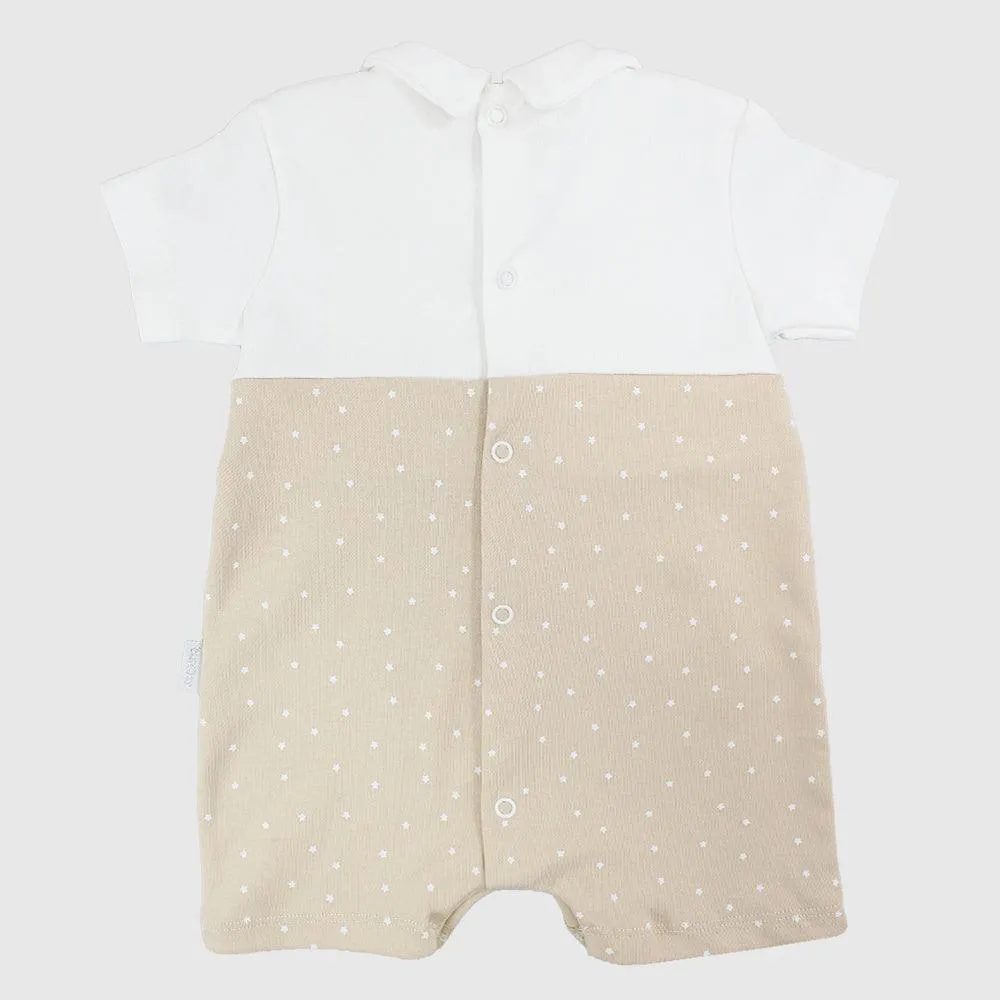 Tiny Stars Short-Sleeved Romper