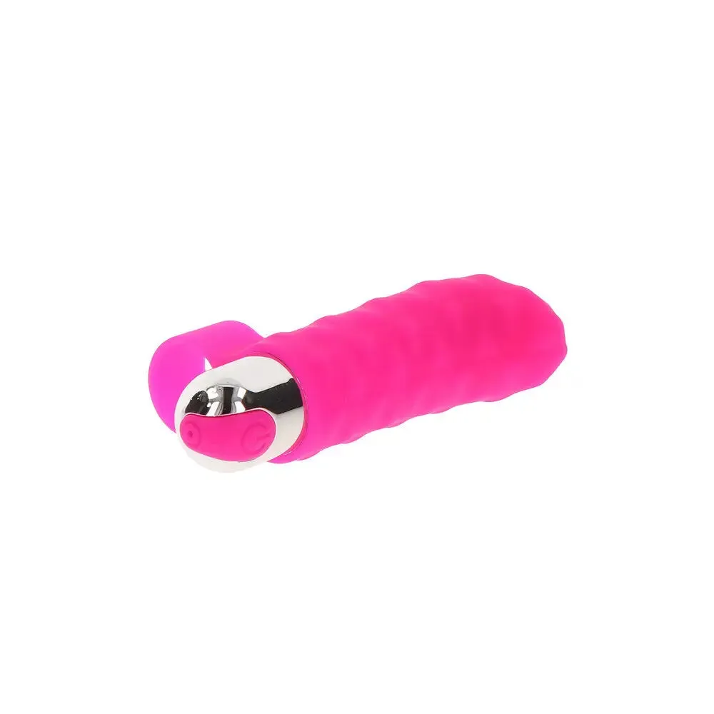 Toyjoy Silicone Pink Rechargeable Mini Finger Vibrator