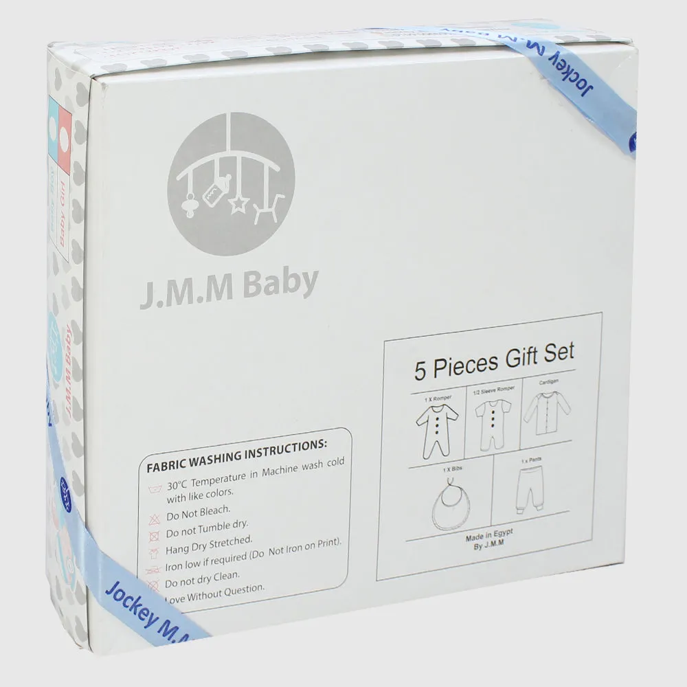 Vehicles 5-Piece Baby Layette Set
