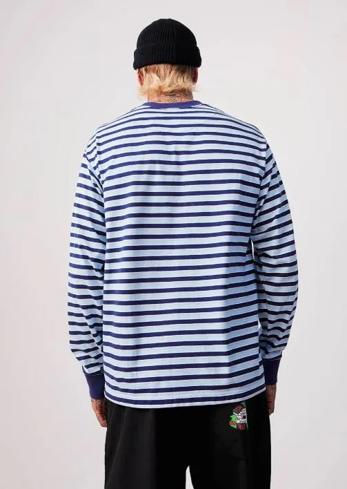 VIEWS RECYCLED STRIPED LONG SLEEVE TEE