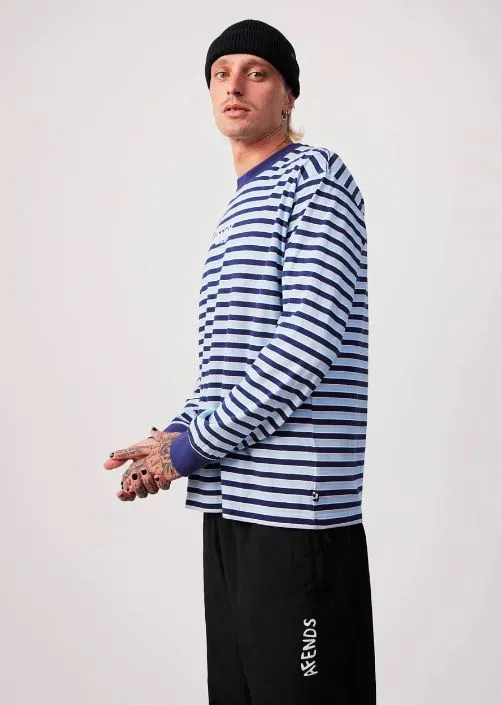 VIEWS RECYCLED STRIPED LONG SLEEVE TEE