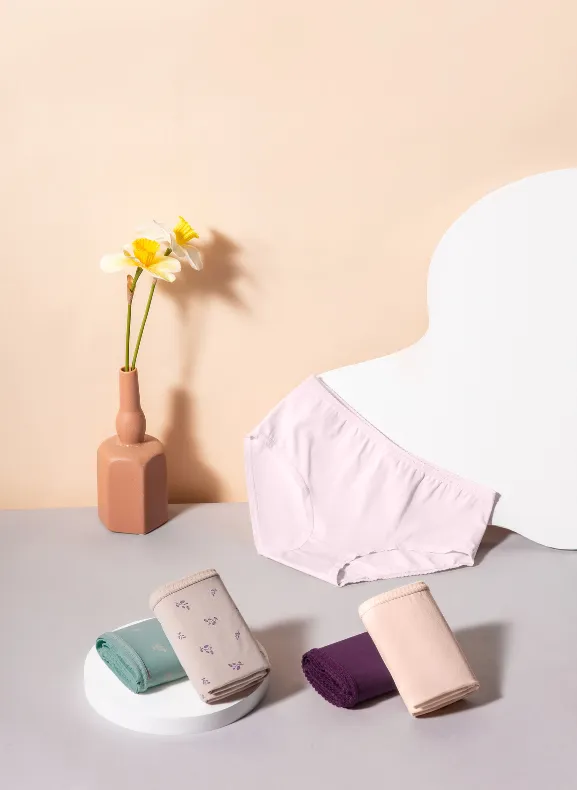 Vinatge Comfort Cotton Midi Packaging Panty S25-073279