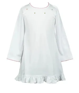 White Christmas Gown