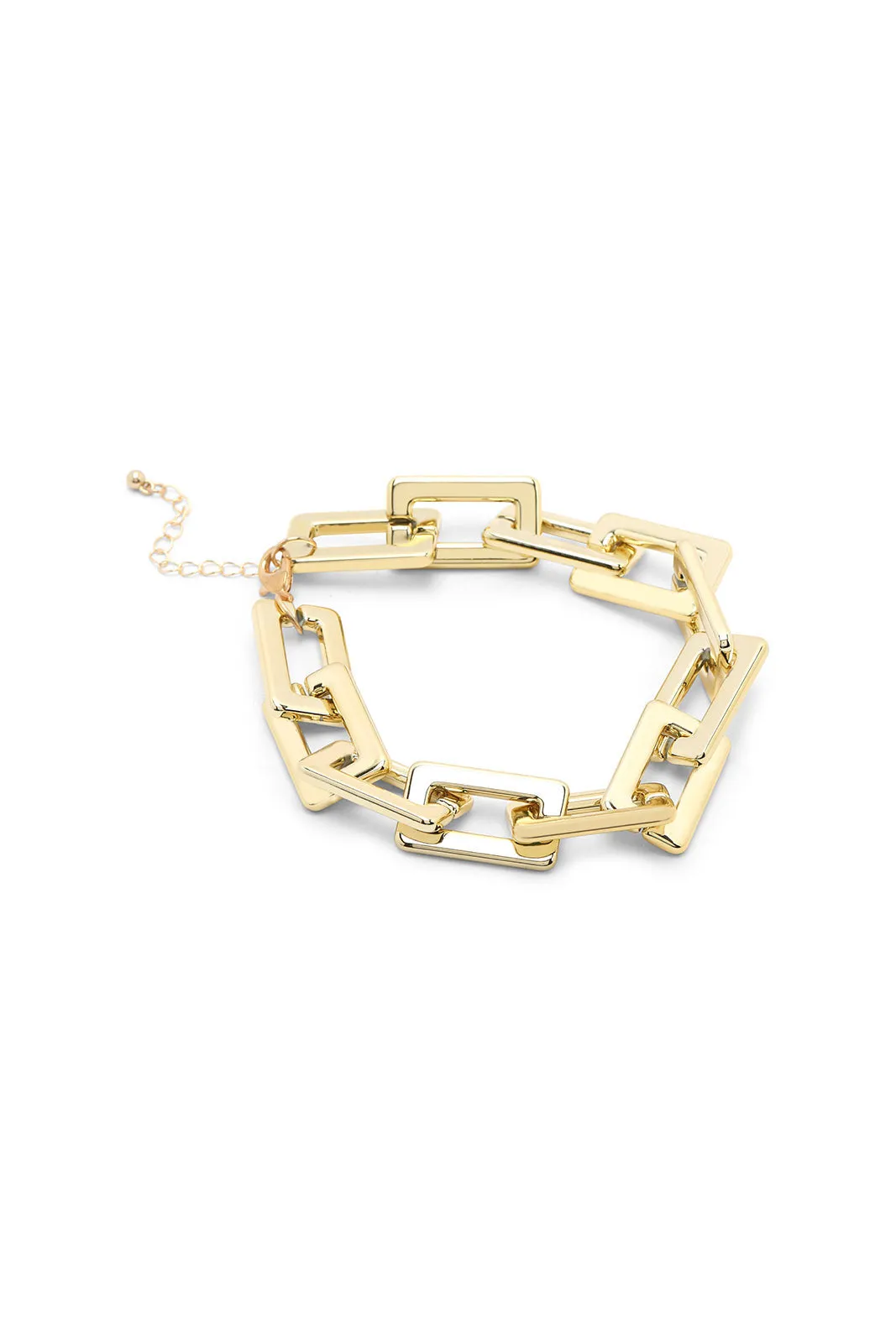 Women Chain golden Bracelet Set (Pack Of 2)