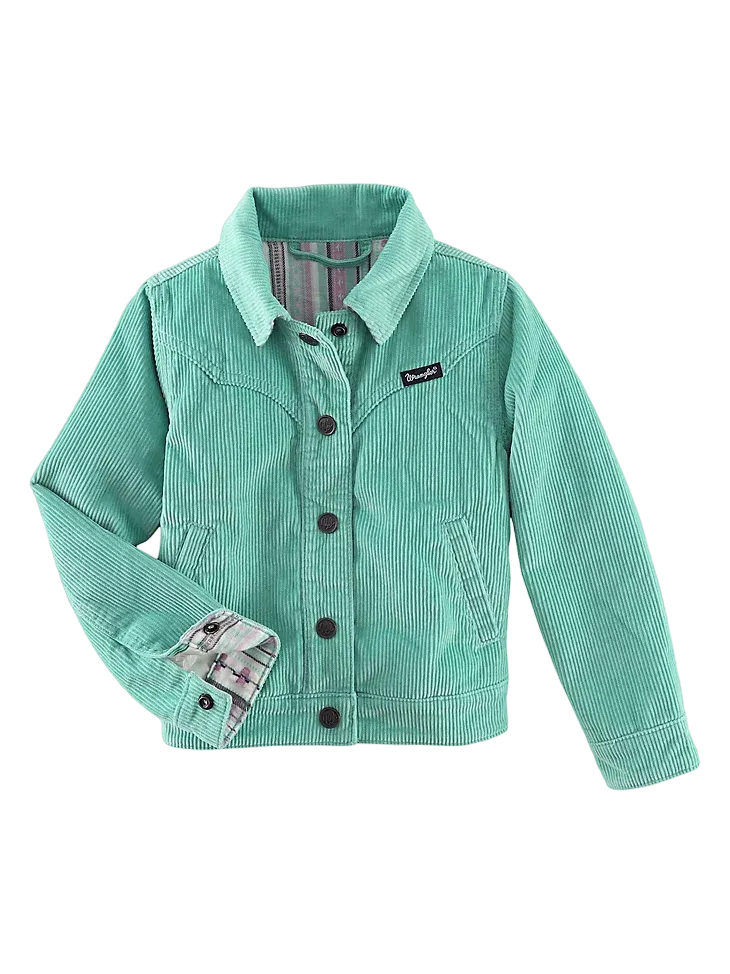 Wrangler Girl's Flannel Lined Corduroy Jacket