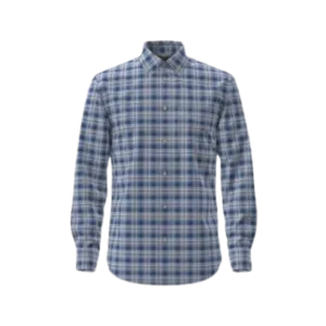 Wrangler Men's Riata Long Sleeve Assorted Plaids Classic Fit Shirt
